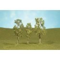 Aspen Trees - SceneScapes(TM) -- 3 to 4′ 7.6 to 10.2cm pkg(3), HO, Bachmann Industries 32010