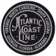 Embossed Die-Cut Metal Sign -- Atlantic Coast Line, All Scales, Microscale Industries Inc 10012