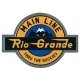 Embossed Die-Cut Metal Sign -- Denver & Rio Grande Western, All Scales, Microscale Industries Inc 10022