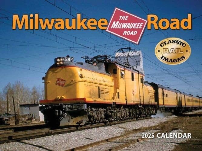 Milwaukee Road 2025 Calendar -- 11 x 14′ 27.9 x 35.6cm, All Scales, Tidemark 5100