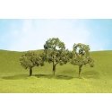 SceneScapes(TM) Layout-Ready Trees -- Walnut Trees 2 - 2-1/4′ pkg(4), N, Bachmann Industries 32107