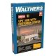 UPS(R) Hub with Customer Center -- Kit - 17-13/16 x 9-1/4 x 5-1/4′ 45.2 x 23.4 x 13.3cm, HO, Walthers Cornerstone 4110