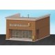 The UPS Store(R) -- Kit - 4-5/16 x 3-5/8 x 2-3/4′ 10.9 x 9.2 x 6.9cm, HO, Walthers Cornerstone 4112