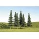 Spruce Trees - SceneScapes(TM) -- 5 to 6′ 12.7 to 15.2cm Tall pkg(24), ALL, Bachmann Industries 32158