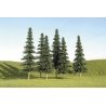 Spruce Trees - SceneScapes(TM) -- 5 to 6′ 12.7 to 15.2cm Tall pkg(24), ALL, Bachmann Industries 32158
