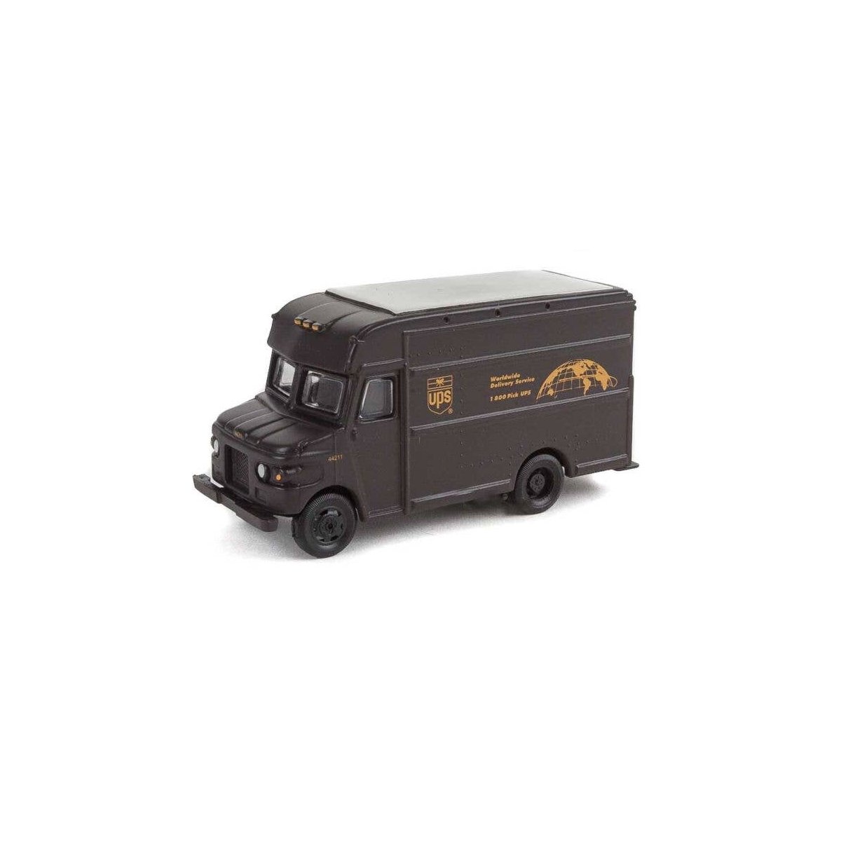 UPS Package Car -- United Parcel Service (Bow Tie Shield Logo), HO, Walthers SceneMaster 14000