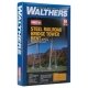 Steel Railroad Bridge Tower Bent 2-Pack -- Kit, HO, Walthers Cornerstone 4555