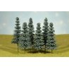 Blue Spruce Trees - SceneScapes(TM) -- 8 - 10′ 20.3 - 25.4cm Tall pkg(3), ALL, Bachmann Industries 32212