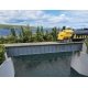 90` Single-Track Railroad Deck Girder Bridge -- Kit - 12-7/16 x 1-3/16 x 1-3/16` 31.5 x 3.0, HO, Walthers Cornerstone 4508