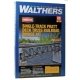 109` Single-Track Pratt Deck Truss Railroad Bridge -- Kit - 15 x 2-5/8 x 3-1/8` 38.1 x 6.6 , HO, Walthers Cornerstone 4520