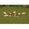 Pigs - SceneScapes(TM) -- pkg(9), HO, Bachmann Industries 33118