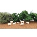 Sheep pkg(7), HO, Bachmann Industries 33122