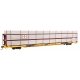 89′ Flatcar w/Tri-Level Shielded Auto Rack - Ready to Run -- Erie Lackawanna 850205, TTKX Flatca, HO, WalthersMainline 8313