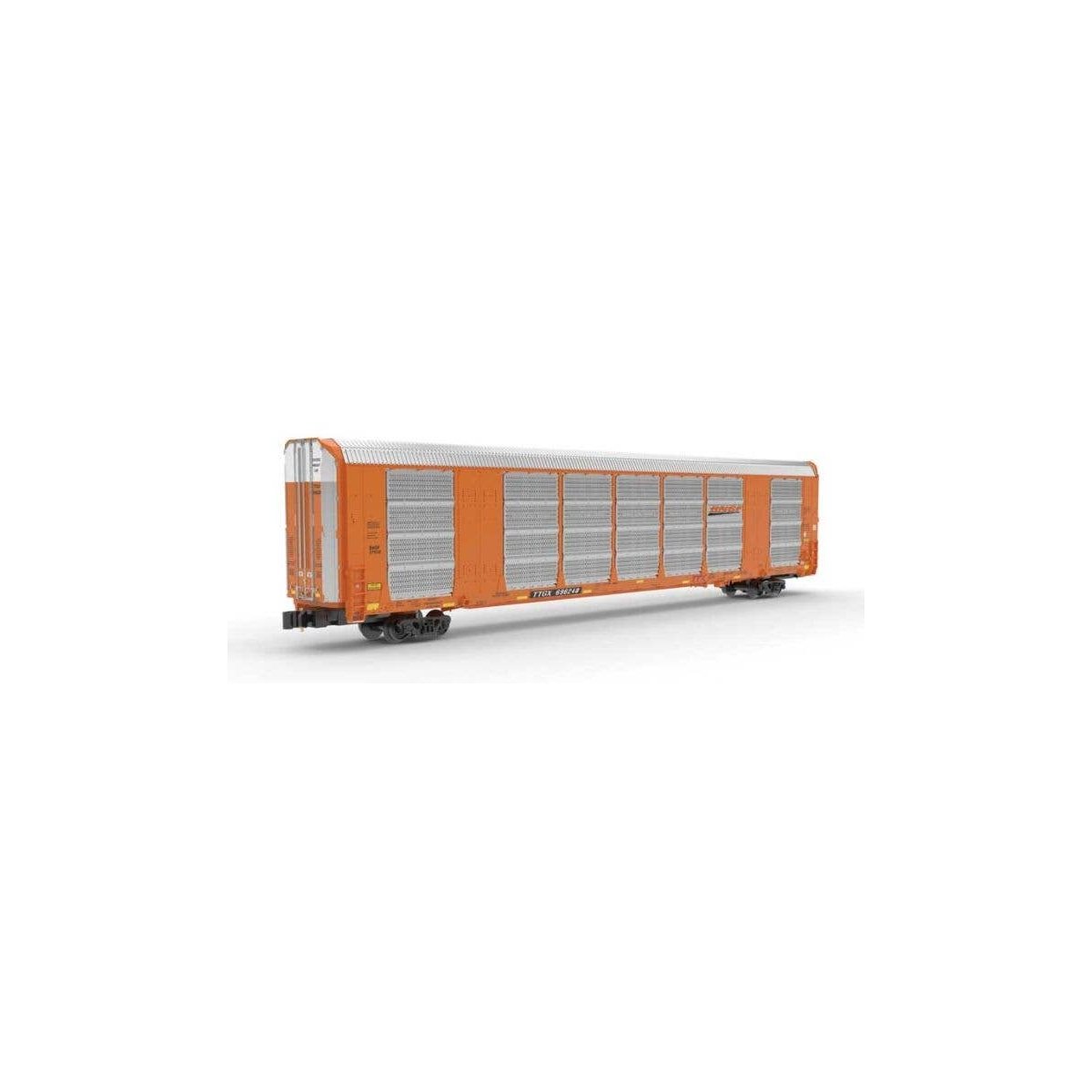 Gunderson Multi-Max Enclosed Auto Rack - Ready to Run - Master(R) -- BNSF Railway TTG, Z, Atlas Model Railroad Co. 75000029