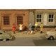 Sidewalk People pkg(7), O, Bachmann Industries 33167