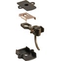 Couplers Short 1-4" Underset w 213 & 234 Draft Gear Box & Talgo Truck Adaptors 2 P- 4 pcs - HO - Kadee 24