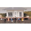 Figures -- Passengers Waiting pkg(6), HO, Bachmann Industries 42330