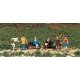 Figures -- People At Leisure pkg(6), HO, Bachmann Industries 42339