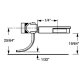 Kadee 24 20-Series Couplers - Short Underset (HO), 2 pair