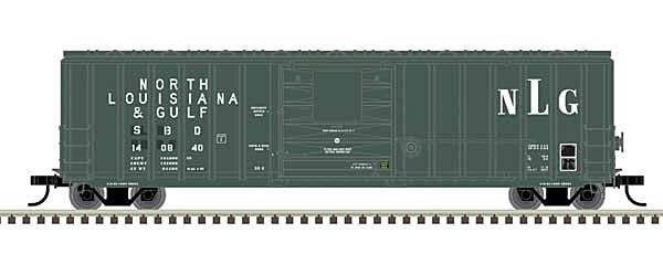 Berwick 50′ Boxcar - Ready to Run - Master(R) -- Seaboard System 140884 (Ex-NLG, gre, HO, Atlas Model Railroad Co. 20007004