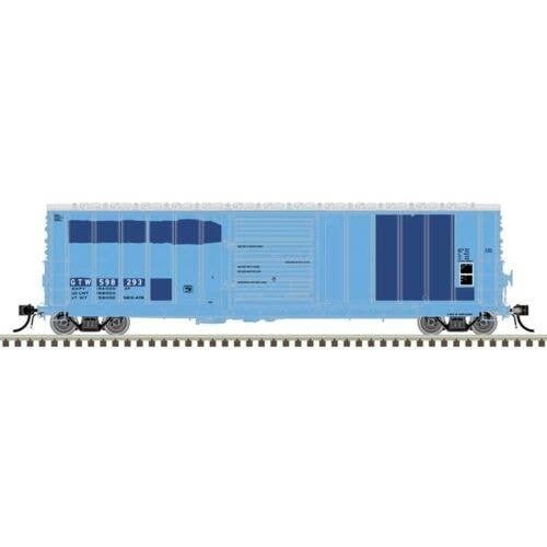 CNCF 5000 50′ Boxcar - Ready to Run - Master(R) -- Grand Trunk Western 598346 (Ex-RI, HO, Atlas Model Railroad Co. 20007548