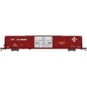 Pullman-Standard 86′ Auto Parts Double-Door Boxcar - Ready to Run -- Erie Lackawanna 92070 (Post-19, N, Bluford Shops 86771