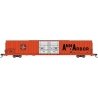 Pullman-Standard 86′ Auto Parts Double-Door Boxcar - Ready to Run -- Soo Line 169001 (Leased Ann Ar, N, Bluford Shops 86715
