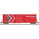 CNCF 5000 50′ Boxcar - Ready to Run - Master(R) -- Ferromex 110072 (2020s red, white,, N, Atlas Model Railroad Co. 50007135