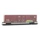 60′ Rib-Side, Double-Plug-Door High-Cube Boxcar - Ready to Run -- BNSF Railway 761380 (Weath, N, Micro Trains Line 12344170
