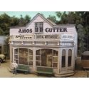 Amos Cutter General Merchandise -- Kit - 8 x 7′ 20.3 x 17.8cm, HO, Bar Mills LLC 462