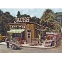 Jack`s Backyard -- Kit - 5 x 5` 12.7 x 12.7cm, HO, Bar Mills LLC 542