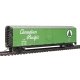 50′ Plug-Door Boxcar - Ready to Run -- Canadian Pacific (green Newsprint Service Logo, Script L, HO, WalthersTrainline 1673