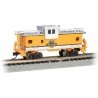 36′ Wide-Vision Caboose - Ready to Run - Silver Series(R) -- Denver & Rio Grande Western 1511, N, Bachmann Industries 70763