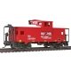 Wide-Vision Caboose - Ready to Run -- Norfolk Southern (red, white), HO, WalthersTrainline 1527