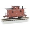 4-Wheel Wood Bobber Caboose - Ready to Run - Silver Series(R) -- Lehigh Valley, HO, Bachmann Industries 18405