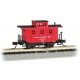 Old-Time Wood Bobber Caboose - Ready to Run -- Union Pacific 12 (Boxcar Red), N, Bachmann Industries 15751
