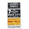 Barn Sign Decals -- Set 2 - Dealer In Horses, See Ruby Falls, See Rock City, N, Blair Line 1251