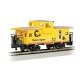 36′ Wide-Vision Caboose - Ready to Run - Silver Series(R) -- Chessie System, HO, Bachmann Industries 17709