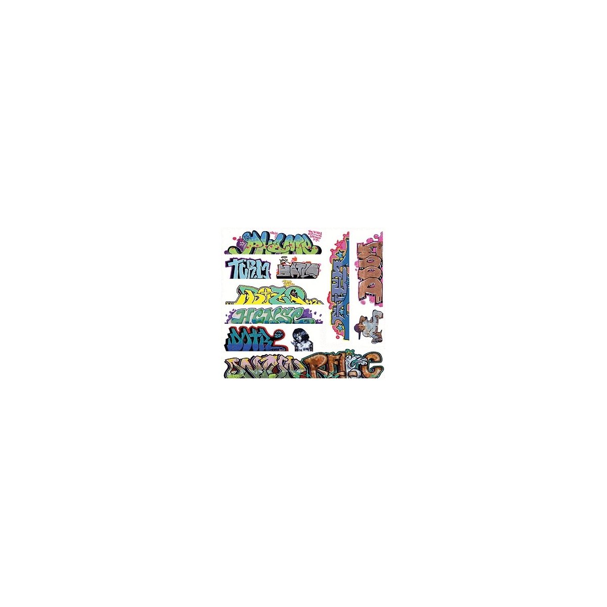Graffiti Decals Mega Set -- Set 10 pkg(11), HO, Blair Line 2259