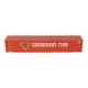 53′ Singamas Corrugated Side Container - 3-Pack -- Canadian Tire, HO, Walthers SceneMaster 18500