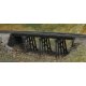 Common Pile Trestle Kit -- 5-5/8` Long x 1-1/4` Tall 14 x 3.1cm - Build Straight or Curved, N, Blair Line 67