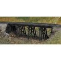 Common Pile Trestle Kit -- 5-5/8` Long x 1-1/4` Tall 14 x 3.1cm - Build Straight or Curved, N, Blair Line 67