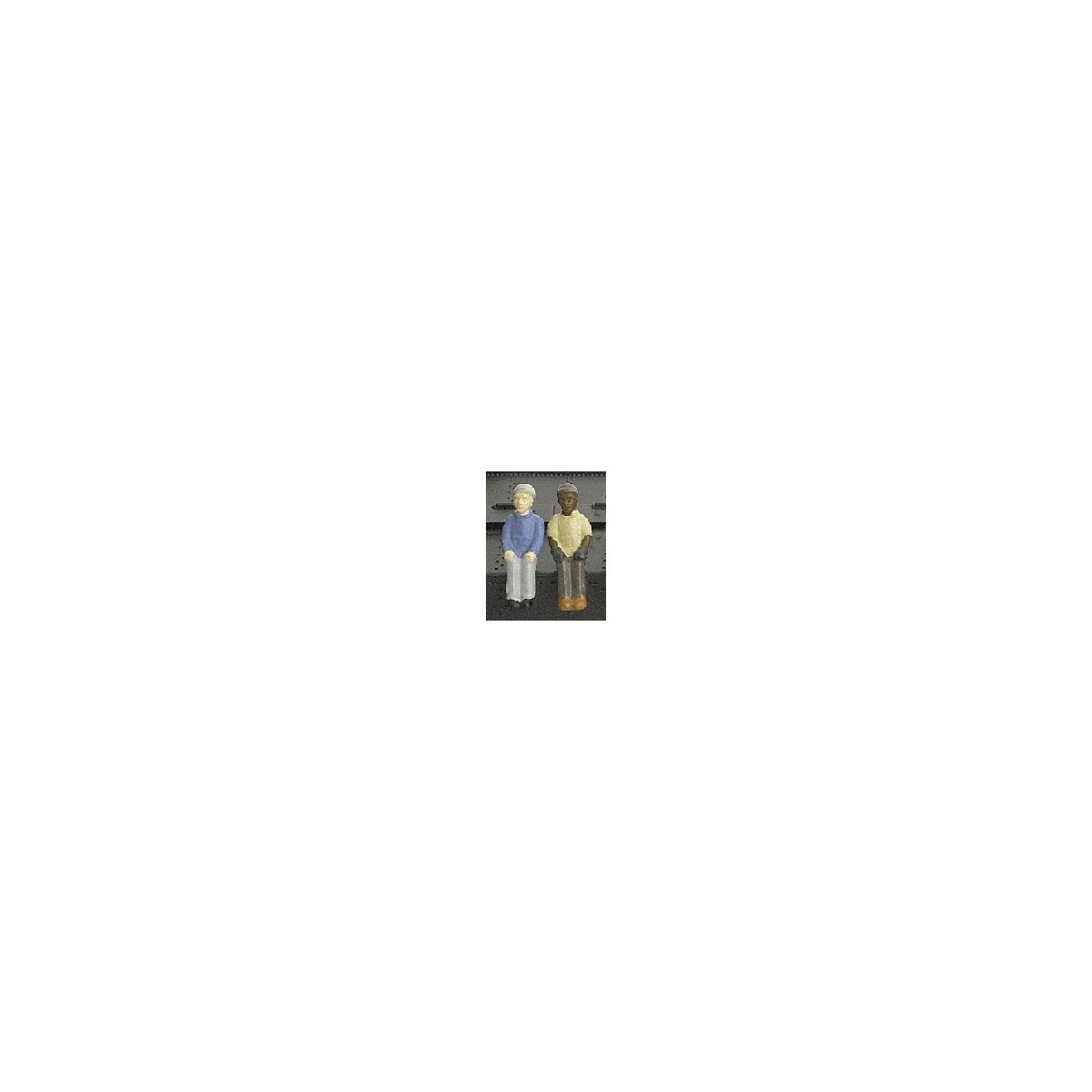 Engineer & Fireman Figure Sets (Press Fit or Glue for All BLI Engines) -- Style A & B pkg(2), HO, Broadway Limited Imports 1004