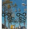 Christmas Street Decor, HO, Busch Gmbh & Co Kg 1061
