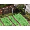 Vegetable Garden -- Kit, HO, Busch Gmbh & Co Kg 1222