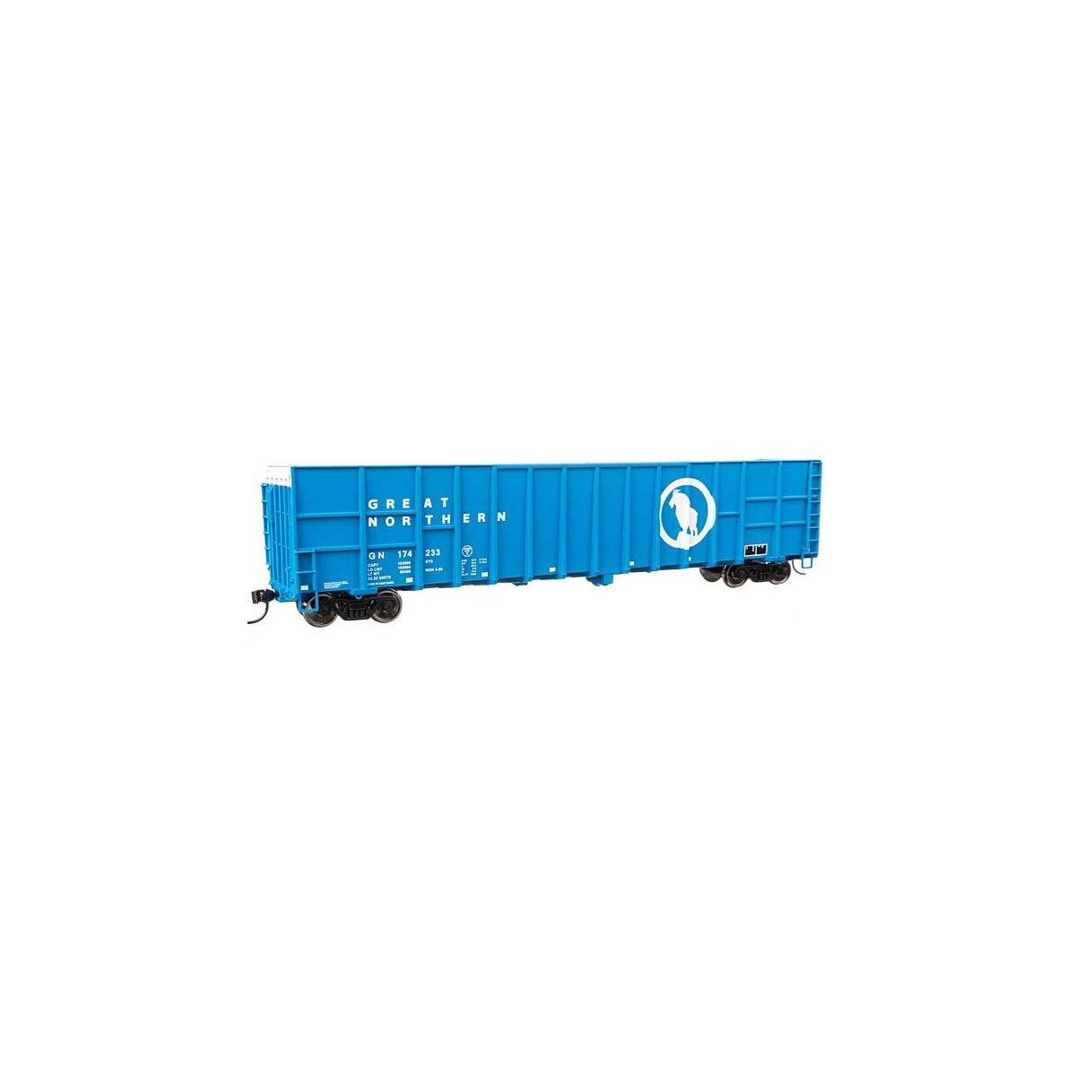 61′ Wood Chip Gondola - Ready To Run -- Great Northern 174233, HO, WalthersMainline 6113