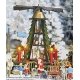 Christmas Pyramid Display -- Includes Cut out figures, HO, Busch Gmbh & Co Kg 1415