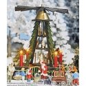 Christmas Pyramid Display -- Includes Cut out figures, HO, Busch Gmbh & Co Kg 1415