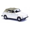 1970 Volkswagen Thing (181 Courier Wagon) - Assembled -- Top Up (white, olive), HO, Busch Gmbh & Co Kg 52700