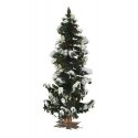 Lighted Christmas Tree -- 90mm, HO, Busch Gmbh & Co Kg 5411